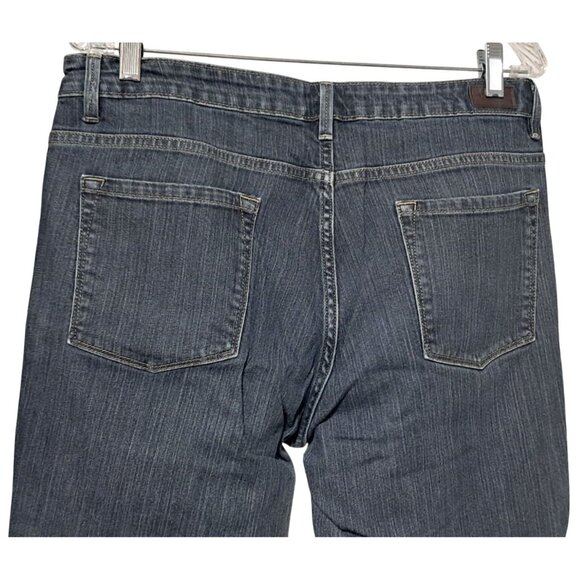 Lee Jeans Womens Size 14 P Boot Cut Petite Blue Denim - Picture 6 of 11